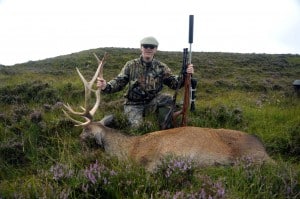 big game hunting in Scotland red deer