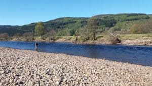 Salmon fishing on the River Tay 1