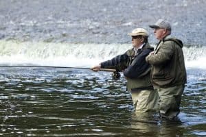 salmon fishing lessons Scotland