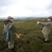 wing shooting highlands Scotland
