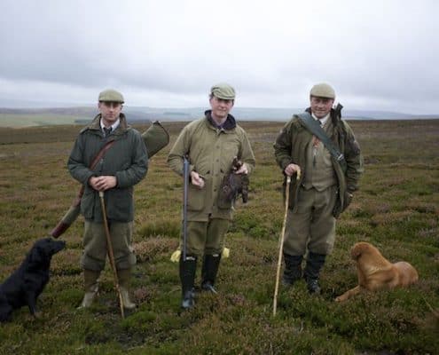 grouse hunting and deer hunting tour of Scotland