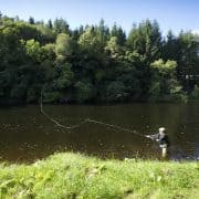summer fishing in Scotland