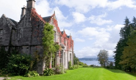 best riverside hotels in Scotland ardanaiseig
