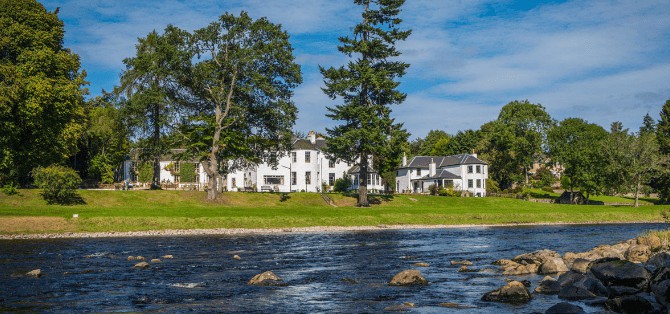 best riverside hotels in Scotland banchory lodge
