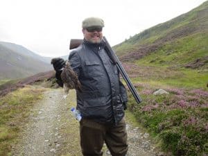 wing shooting in Scotland grouse walked