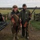 clients pheasant wingshooting in Scotland