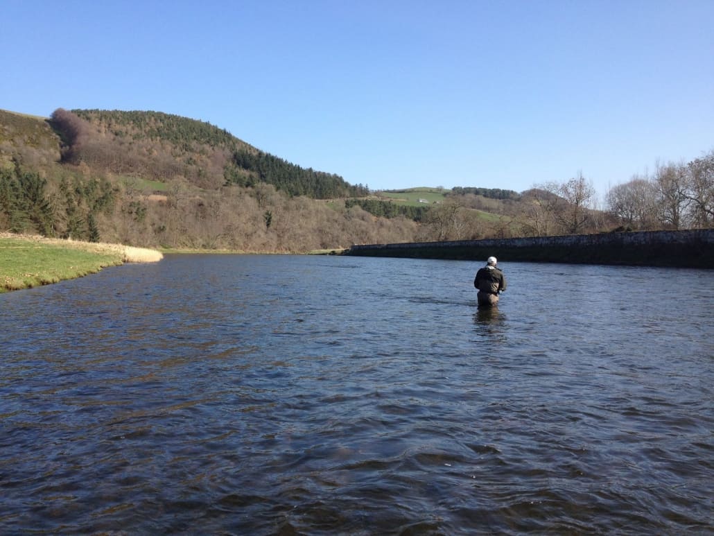 fishing staycation river tweed