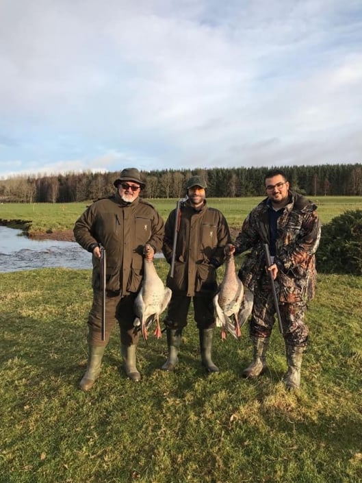 duck and goose hunting seasons Scotland
