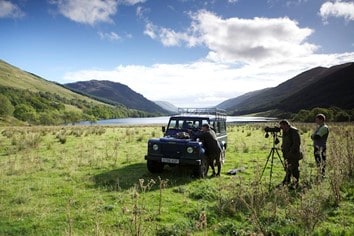 august hunting in scotland