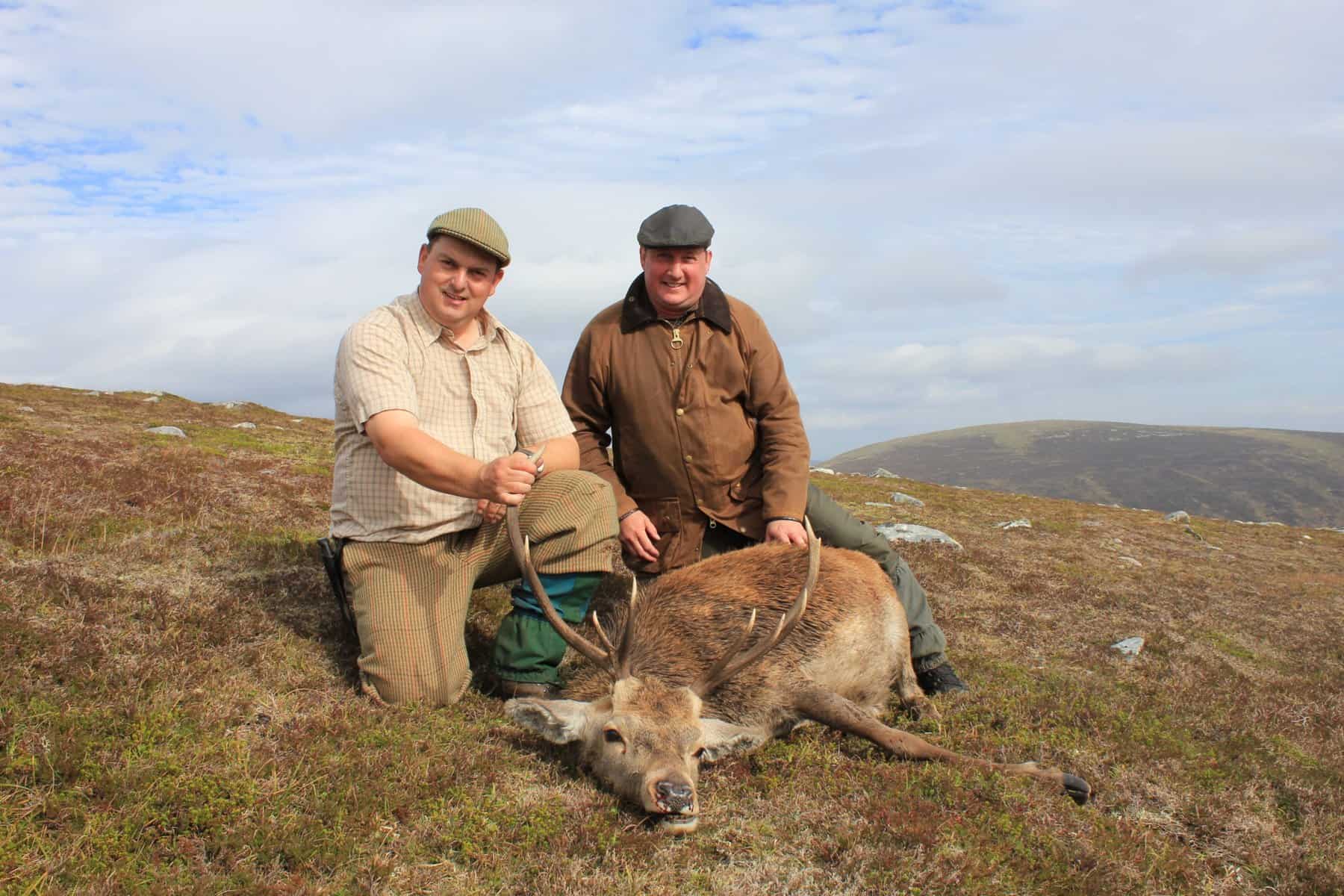 stag hunting in Scotland 